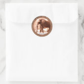 Sticker für afrikanische Elefanten (Tasche)