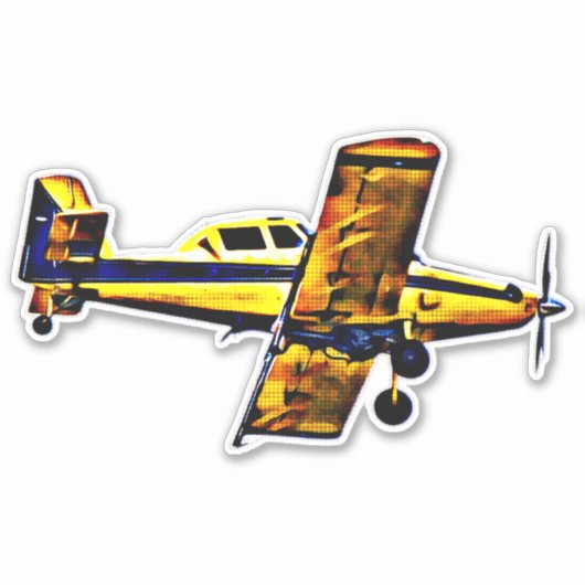 Sticker für alte Prop-Flugzeuge (Vorderseite)