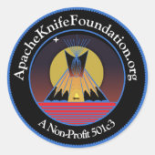 Sticker für Apache Knife (Vorderseite)