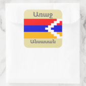 Sticker für Armenisches Sprichwort (Tasche)