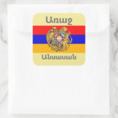 Sticker für Armenisches Sprichwort (Tasche)
