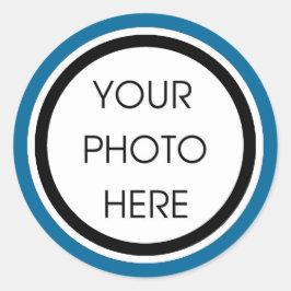 Sticker für blaue und schwarze Vorlagen