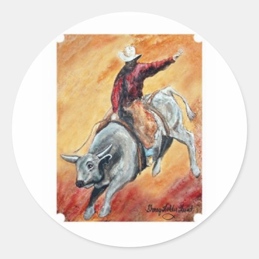 Sticker für Bull und Rider (Vorderseite)