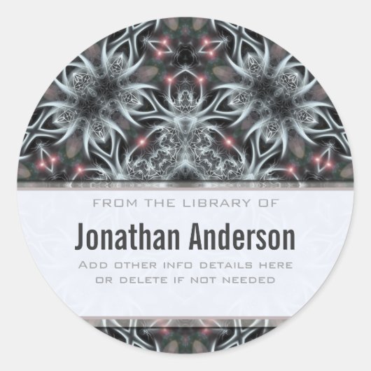 Sticker für das Buchzeichen des Silbermagazins (Vorderseite)