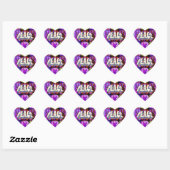 Sticker für das Herz (Blatt)