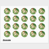 Sticker für das Mädchen St. Patty (Blatt)