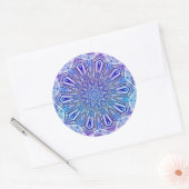 Sticker für das Muster in Ice Star Kaleidoscope (Umschlag)