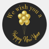 Sticker für das neue Jahr (Vorderseite)