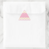 Sticker für das rosa Herz-Eyelet (Tasche)