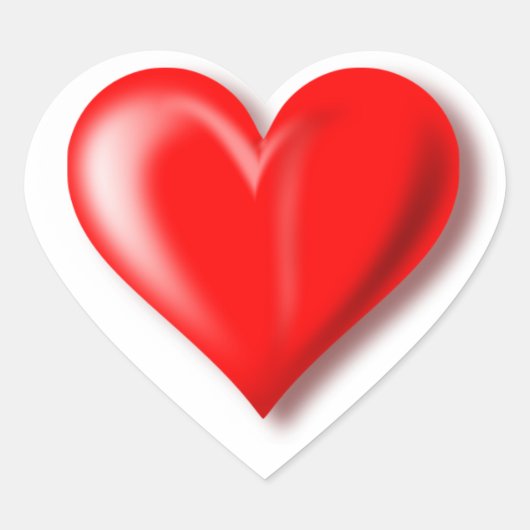 Sticker für das rote Herz (Vorderseite)