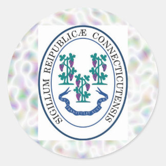 Sticker für das Siegel von Connecticut Staat