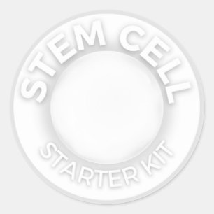 Sticker für das Stammzellenstarter-Kit - Option 1