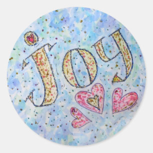 Sticker für das Wort "Freude"