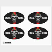 Sticker für den Baskenschädel (Blatt)
