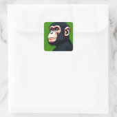 Sticker für den Chimpanzee (Tasche)