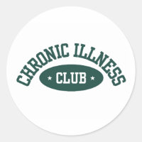 Sticker für den Club der chronisch Kranken, Bewuss