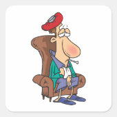 Sticker für den Deep Man Square (Vorderseite)