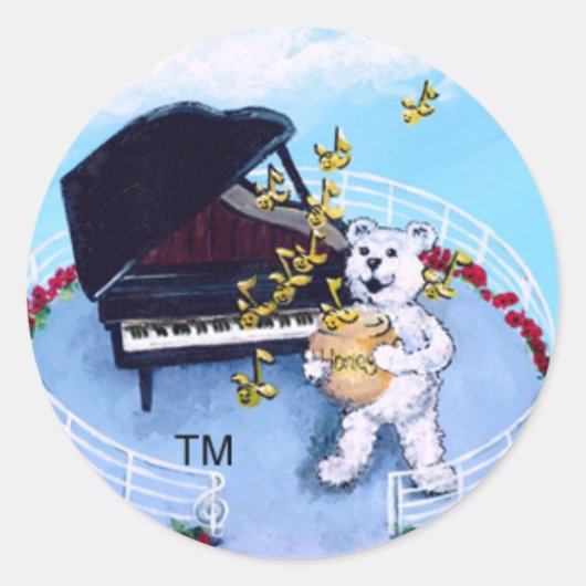 Sticker für den Little Bear Pot-of-Honey Award (Vorderseite)