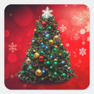 Sticker für den Weihnachtsbaum