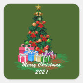 Sticker für den Weihnachtsbaum (Vorderseite)