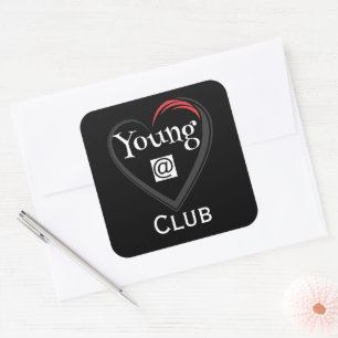 Sticker für den Young at Heart Club