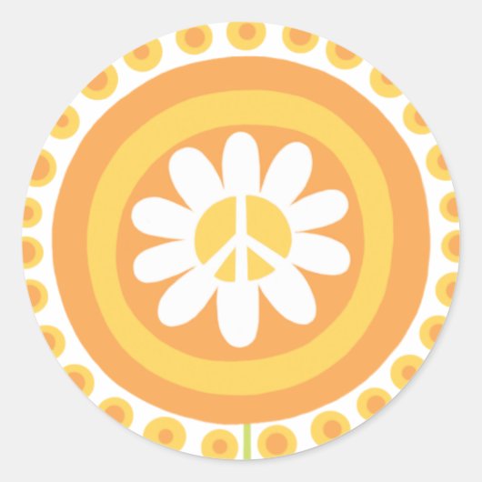 Sticker für die Blume (Vorderseite)