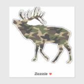 Sticker für die Camouflage Bull Elk (Blatt)