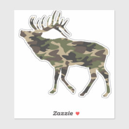 Sticker für die Camouflage Bull Elk