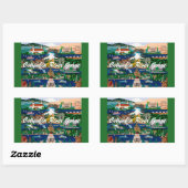 Sticker für die Columbia River Gorge (Blatt)