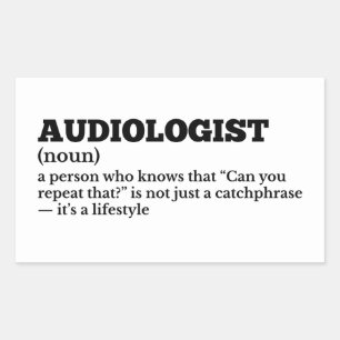 Sticker für die Definition von Funny Hearing Docto