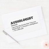 Sticker für die Definition von Funny Hearing Docto (Umschlag)