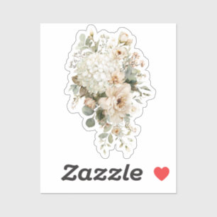 Sticker für die Elfenbeinküste - Eleganter Blumens