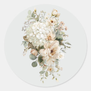Sticker für die Elfenbeinküste - Eleganter Blumens