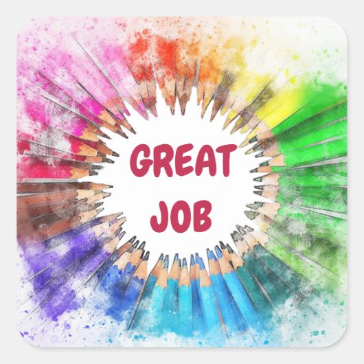 Sticker für die Job School (Vorderseite)