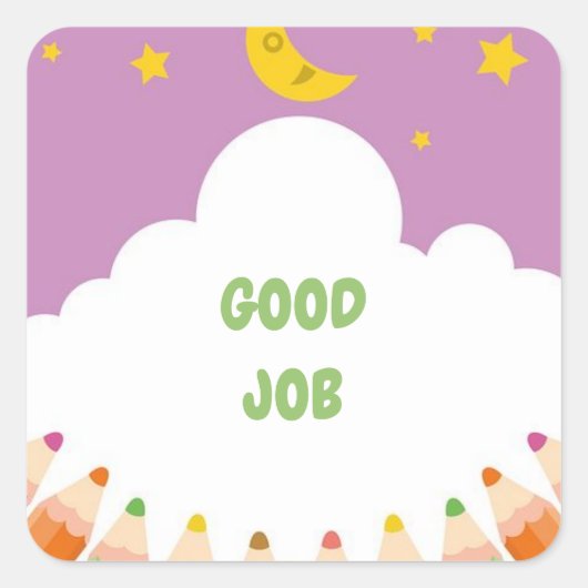 Sticker für die Job School (Vorderseite)