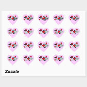 Sticker für die Königin gebrochener Herzen (Blatt)