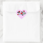 Sticker für die Königin gebrochener Herzen (Tasche)