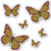 Sticker für die Kontur des Chinesischen Monarchs (Vorderseite)