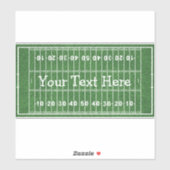 Sticker für die Kontur von Fußballfeldern (Blatt)