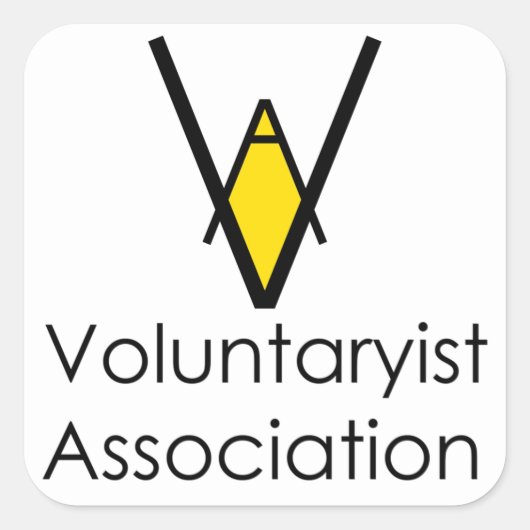 Sticker für die Mitgliedschaft in Freiwilligenverb (Vorderseite)