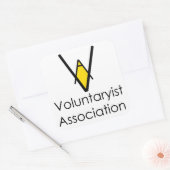 Sticker für die Mitgliedschaft in Freiwilligenverb (Umschlag)