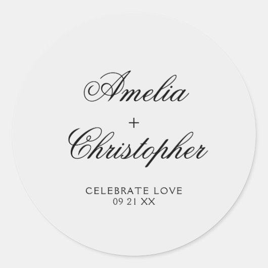 Sticker für die romantische Blumenzellensammlung (Vorderseite)