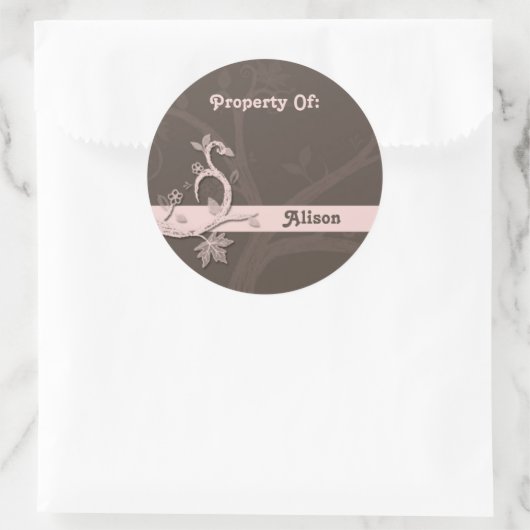 Sticker für die Rosa Baumhütte (Tasche)