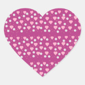 Sticker für die rosa Funkeln (Vorderseite)