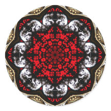 Sticker für die Rose Barock