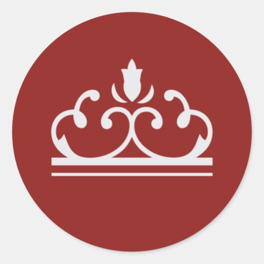Sticker für die Silber-Märchen (rot) (Vorderseite)