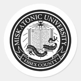 Sticker für die Universität Miskatonic