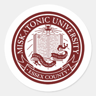 Sticker für die Universität Miskatonic