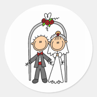 Sticker für die Verheiratung