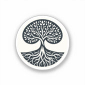 Sticker für die Vernetzung der Natur - Baum des Le (Vorderseite)